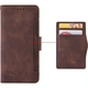 Чохол-книжка з кишеньками Deexe Wallet Stand для OnePlus 15T - Brown - зображення 2