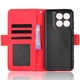Чохол-книжка з кишеньками Deexe Wallet Stand для Motorola Edge 70 Fusion - Red - зображення 4