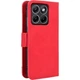 Чохол-книжка з кишеньками Deexe Wallet Stand для Motorola Edge 70 Fusion - Red - зображення 7
