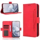 Чохол-книжка з кишеньками Deexe Wallet Stand для Motorola Edge 70 Fusion - Red - зображення 8