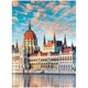 Книга записна Axent City, Budapest 8425-8-A, А4- 203х273 мм, 96 аркушів, клітинка - зображення 1