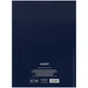 Книга записна Axent One color 8426-3-A, А4- 203х273 мм, 96 аркушів, клітинка - зображення 5
