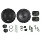 Автомобильная компонентная акустическая система Decker CD-162 120W 6.5" набор динамики 16 см - изображение 1
