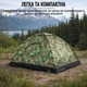 Намет чотиримісна Yibo Huwai Tent 220 х 250 х 150 см HY-1131 - зображення 9