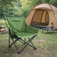 Раскладное туристическое кресло Folding Camping 40 х 40 х 67 см (214 C) Хаки - изображение 4