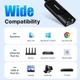 Мережевий адаптер Type-C на RJ45 Fenvi FR-G1000C 1000Mbps Gigabit Ethernet перехідник мережна карта Black (19128) - зображення 4