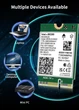 Сетевая карта Intel Wi-Fi 7 BE200 NGW модуль трехдиапазонный адаптер Bluetooth для ПД / Ноутбука (19124) - изображение 5
