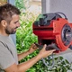 Котушка для шланга акумуляторна Einhell GE-HR 18/30 WH Li - Solo (4173771) X-Change (без акум.), 18В, без основного шланга', шланг під'єднання 1.5м, до 8 бар, настінний тримач, розпилювач і адаптери в комплекті - изображение 4