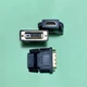 Перехідник HDMI (гніздо) - DVI-D 24+1 (штекер), позолочені контакти, двонаправлений, чорний - зображення 2