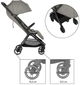 Прогулянкова коляска Petite&Mars Zip Velvet Grey (8596202017486) - зображення 10