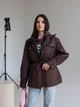 Жіночий тренч Рим LEO PRIDE 0192 52 (54) Шоколадний (LP-0192/1 N) - зображення 5