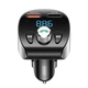 FM - трансмітер JOYROOM JR-CL02 with Bluetooth FM Shadow Series Wireless Black - изображение 3