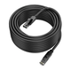 Патч-корд 10м BOROFONE BUS01 Cat.6 Gigabit network cable Black (6941991103971) - изображение 2