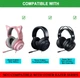 Амбушури для Razer Nari Ultimate, Nari Essential, Kraken Kitty, Kraken Tournament Edition Black - зображення 7