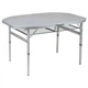 Туристический стол Bo-Camp Premium Oval 120x80 cm Grey (1404420) Bo-Camp 1404420 1003586 - изображение 1