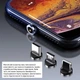 Кабель магнітний для заряджання телефону 3 в 1 MicroUSB Type-C Lightning чорний 1М PAVLYSH IP-32 - зображення 4