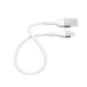 Кабель для заряджання та обміну даними USB Yoki YK-EX11 EXTRA Series USB/Lightning 12W 2.4A/5V 0.25 m White - зображення 3