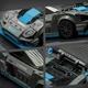 Конструктор Wanli Porsche GT4 (319 деталей) - зображення 5