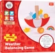 Gra balansowa Bigjigs Toys Pogoda 14 elementów 2999649 (691621172568) - obraz 1