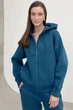 Жіночий спортивний костюм (кофта+штани) Nenka XXL Темно-бірюзовий (nenka3075-XXL) - изображение 2
