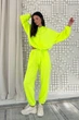 Жіночий спортивний костюм (кофта+штани) Nenka XL Салатовий (nenka3396-XL) - изображение 4