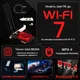 Трьохдіапазонна мережева карта PCI-E Wi-Fi 7 8774Mbps + BT 5.4 (Intel BE200) адаптер 2.4G/5G/6Ghz + Bluetooth 5.4 (FV-BE8800) - зображення 2