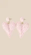 Сережки жіночі Сердечка Color Pop LAWA WTJ02604 Світло-рожевий shop (2000999550164) - зображення 1