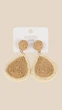 Серьги женские Капли Color Pop LAWA WTJ02606 Бежевый shop (2000999550140) - изображение 2
