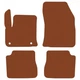 Двошарові коврики Sotra Premium Terracotta для Peugeot e-2008 (mkII)(електро) 2020→ (ST 91472-CH-Terra) - зображення 1