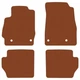 Двошарові килимки Sotra Premium Terracotta для Mazda 2 (mkII) 2007-2014 (ST 91441-PR-Terra) - изображение 1