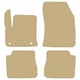 Двошарові коврики Sotra Premium Beige для Peugeot e-2008 (mkII)(електро) 2020→ (ST 91472-PR-Beige) - зображення 1