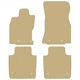 Двошарові коврики Sotra Premium Beige для Jaguar XJ (X350) 2002-2010 (ST 91375-CH-Beige) - зображення 1