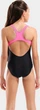 Купальник закрытый для девочек Arena SUNRISE SWIMSUIT SWIM PRO BACK черный, бирюзовый, розовый 116 см - изображение 4