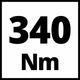 Гайковерт пневматичний 6,3 бар, 340 Нм, 198 л/хв, М14, 8 головок Einhell TC-PW 340 (4138950) - изображение 7