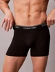 Мужские трусы боксеры Calvin Klein набор 3шт черого и синего цвета (brief) размер L - изображение 6