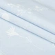 Простынь бязевая Home Line 145х215 см Белый Голубой 100% Хлопок (686339) - изображение 2