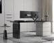 Настільна стійка Anda Seat Stealth II Duo Black/White (AD-W-A6D-2S-BW) - зображення 8