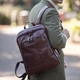 Мужской рюкзак кожаный Ashwood 8144 Brown (Коричневый) - изображение 6
