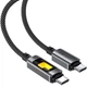 Кабель USB 2.0 Type-C MM, 1.2 м 60W C21-03 Black Acefast - зображення 3