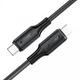 Кабель USB 2.0 Type-C M-M, 1.2м 3A 60W silicone C17-03 Black Acefast - изображение 2