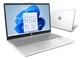 Ноутбук HP 15-fc0217nw (C2EY0EA) 15.6" IPS Full HD / AMD Ryzen 7 5825U / RAM 16 ГБ / SSD 512 ГБ / AMD Radeon Graphics / Windows 11 Home / Silver - изображение 1
