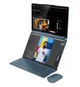 Ноутбук Lenovo Yoga Book 9 13IMH10 (83KJ001KPB) 2 x 13.3" OLED 2.8K Touch / Intel Core Ultra 7 255H / RAM 32 ГБ / SSD 1 ТБ / Intel Arc Graphics / Windows 11 Pro / Tidal Teal - изображение 7