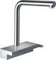 Cмеситель для кухни с выдвижной лейкой HANSGROHE Aquno Select M81 хром латунь 73836000 - изображение 1