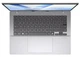 Ноутбук ASUS Vivobook 14 X1407QA-LY043W (90NB1603-M00640) 14" IPS WUXGA / Qualcomm Snapdragon X1-26-100 / RAM 16 ГБ / SSD 512 ГБ / Qualcomm Adreno Graphics / Windows 11 Home / Cool Silver - изображение 6