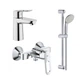 Набір змішувачів для ванної GROHE BauLoop хром латунь UA123220S1 - зображення 1