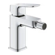 Cмеситель для гигиенического душа GROHE Cubeo на биде однорычажный хром латунь с донным клапаном 1018100000 - изображение 1