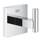 Набір аксесуарів для ванної GROHE Start Cube прямокутний скло хром BF40961SC - зображення 4