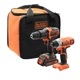 Набір з двох інструментів BLACK+DECKER BCK21S1S - изображение 1