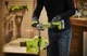 Шлифмашина угловая аккумуляторная Ryobi ONE+ RAG18125-1C40S (5133005643) - изображение 2