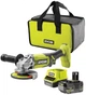 Шлифмашина угловая аккумуляторная Ryobi ONE+ RAG18125-1C40S (5133005643) - изображение 7